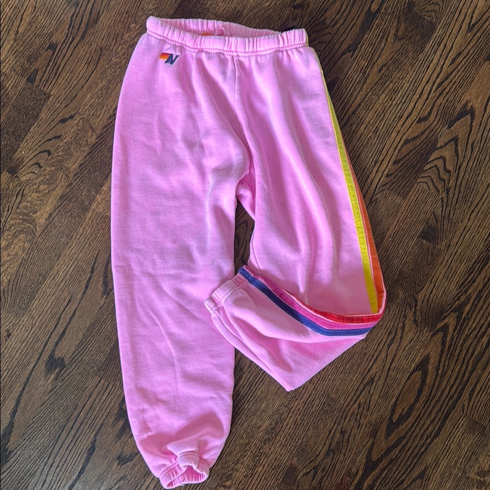 Aviator Nation Pink sweatpants Size M